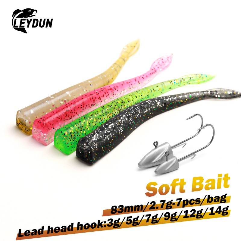 Furniture Hardware Jig - LEYDUN BR ソフトベイトフィッシングルアー 83mm 2.7g ジグヘッドフック