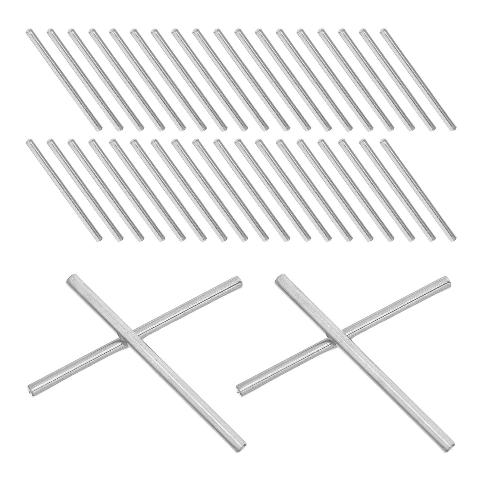 Shelf Peg Support - 50個 ステンレス製ダボピン M3 キャビネット棚サポートペグ ワードローブ キッチン食器棚