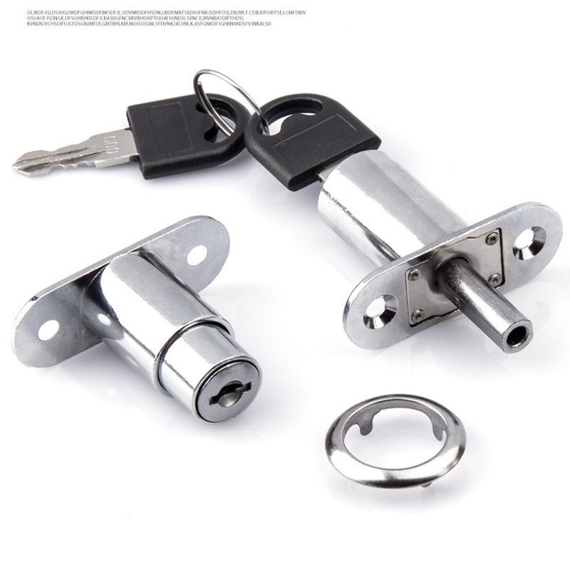Furniture Hardware Suppliers - 便利なカムシリンダーロック 22/32 ミリメートル舌ドアボルトラッチワードローブ食器棚スライドドアロックバックルキー付き家具ハードウェア