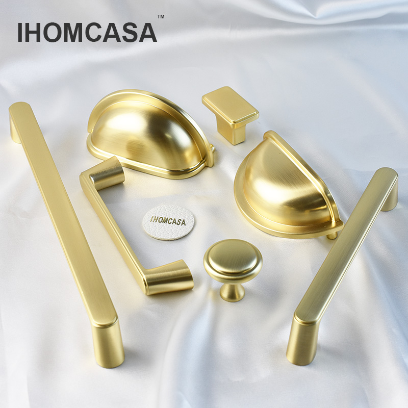 Drawer Pull Gold - Ihomcasa-ゴールデンキャビネット,クローゼットドア,クローゼット,クローゼット,引き出し用の食器棚と家具ハンドル