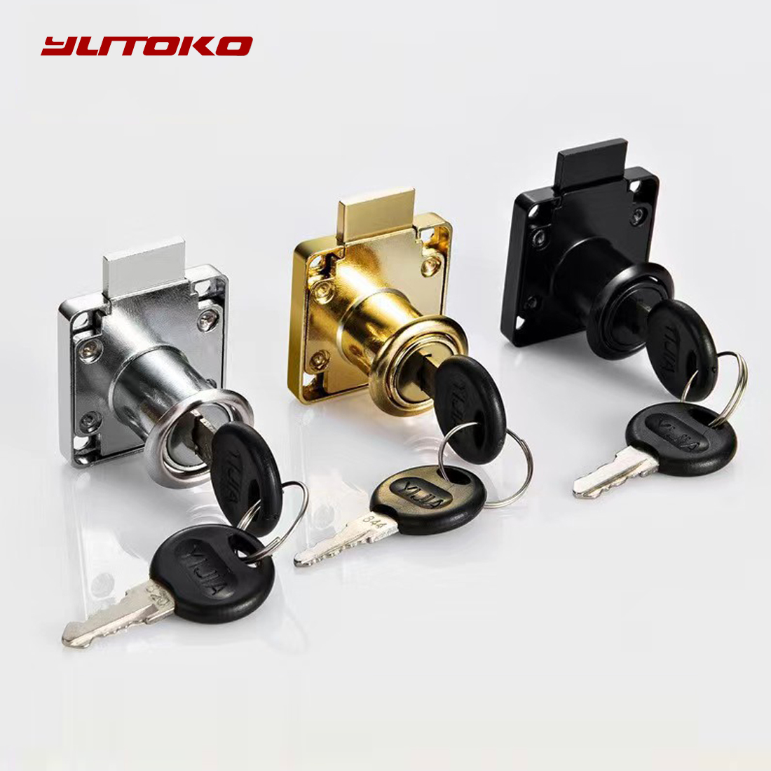 Furniture Hardware Suppliers - Yutoko 高級デスク引き出しロック ワードローブロック キャビネットロック 家具カムロック