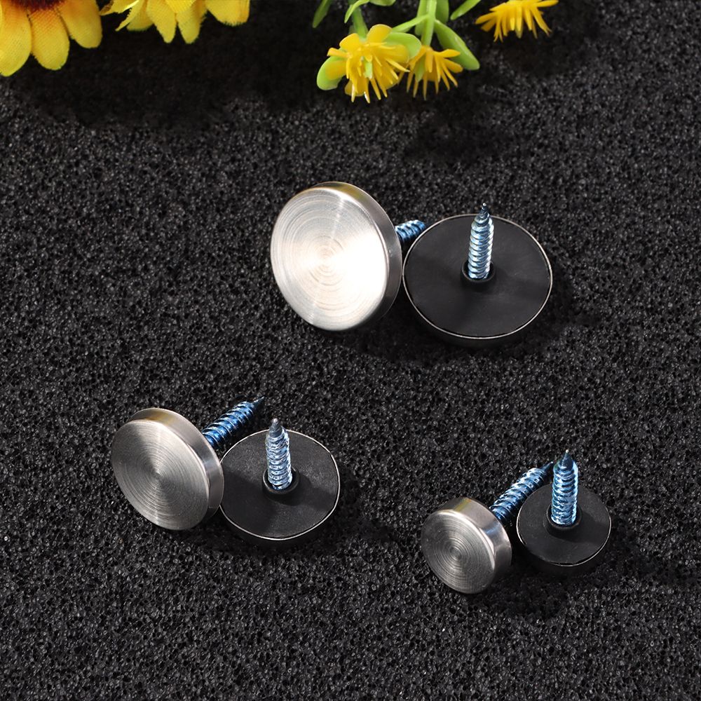 Furniture Hardware Fixing Screws - 新しいステンレス製家具金具ネジ装飾キャップ装飾ネジカバーミラーファスナーミラー固定用釘
