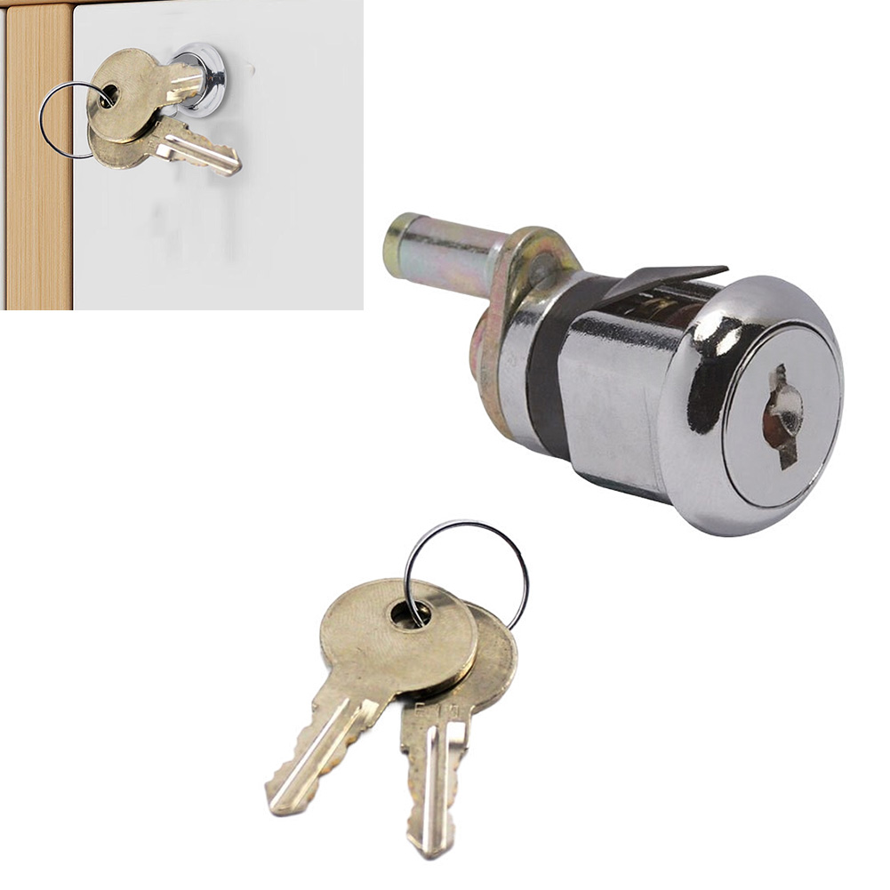Zinc Furniture Hardware - 亜鉛合金トリプルロック家具セントラルロックファイルキャビネット用ドアロックロッド付きセキュリティメカニズムオフィスストレージハードウェア