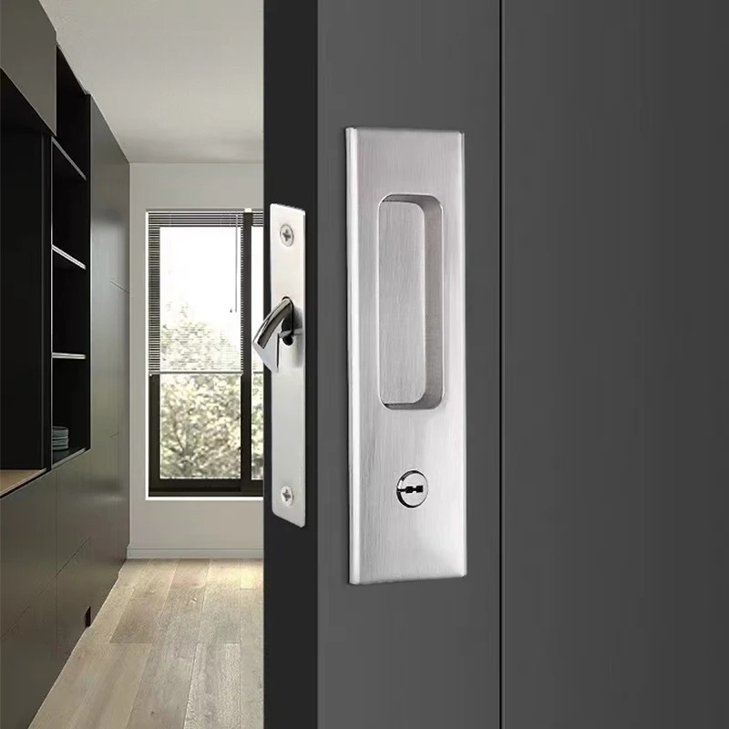 スライドドアロック、シフトドアロック、見えない木製ドアロック - Zinc Furniture Hardware のレビューと価格