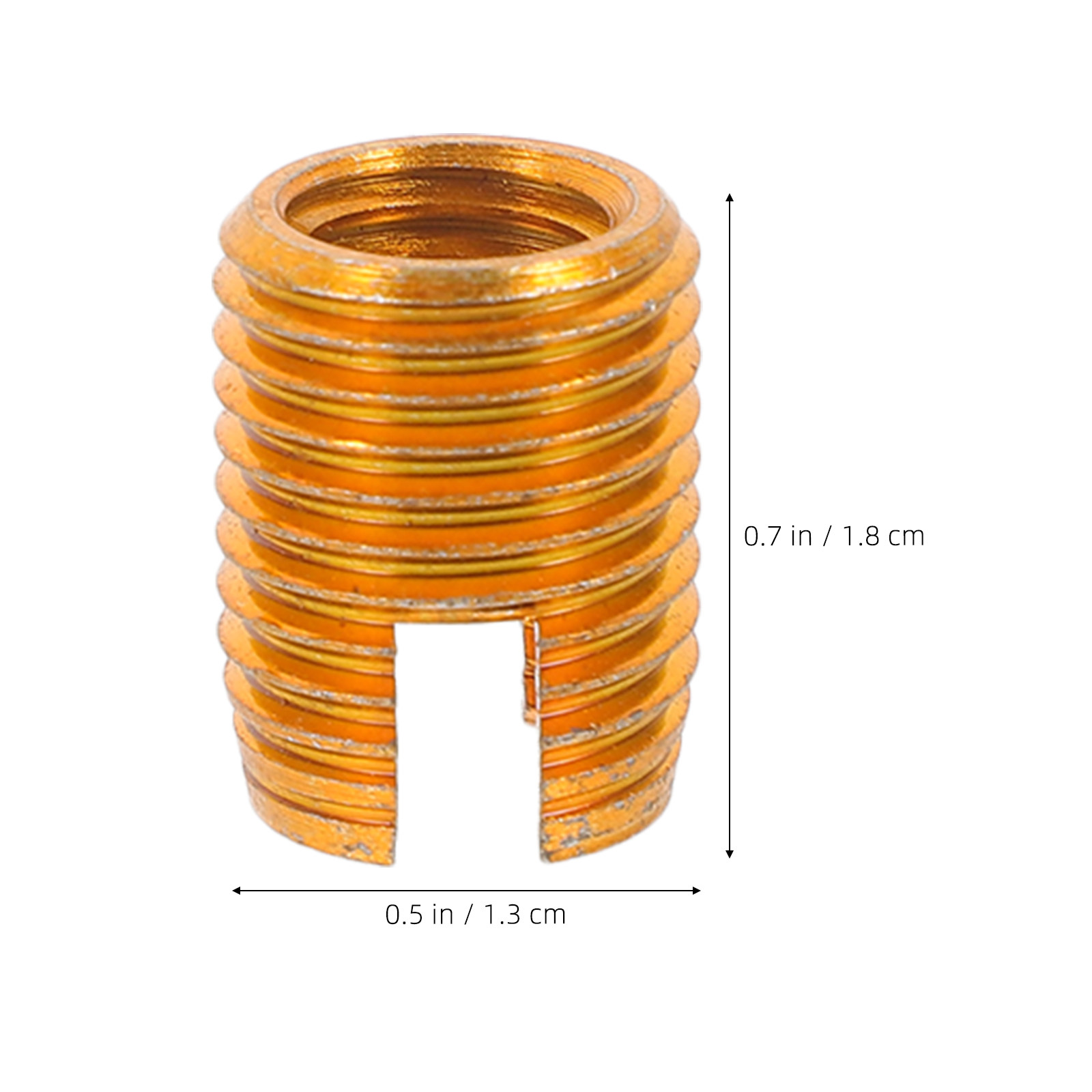 20個入りねじ込み式インサート、家具用セルフタッピングねじ、 - Furniture Hardware Threaded Inserts のレビューと価格
