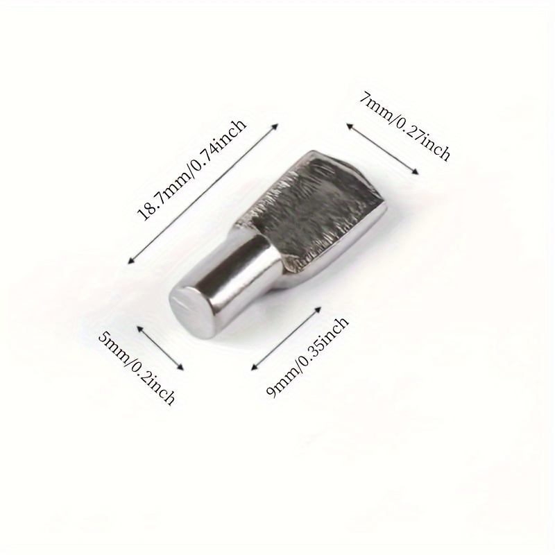 20/50個の棚ピンペグ、5mmスプーン形状ニッケルメッキ棚 - Shelf Peg Support のレビューと価格