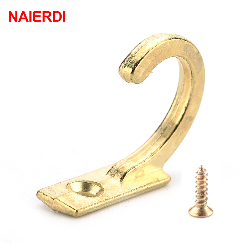 Naierdi-小さなアンティークウォールフック,10個,湾 - Furniture Hardware Suppliers のレビューと価格