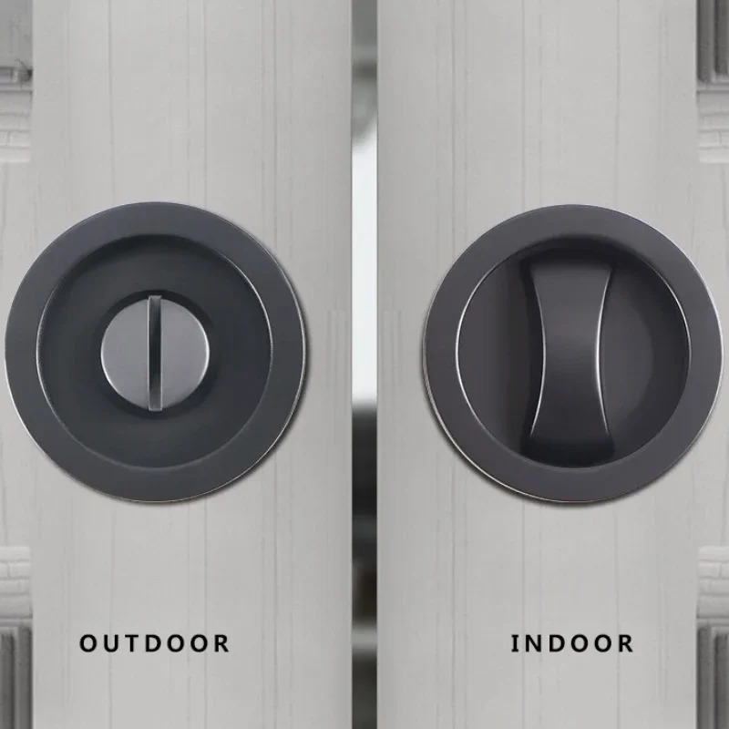 スライドドアロック モダン 隠し ジンク合金 フック サーク - Zinc Furniture Hardware のレビューと価格