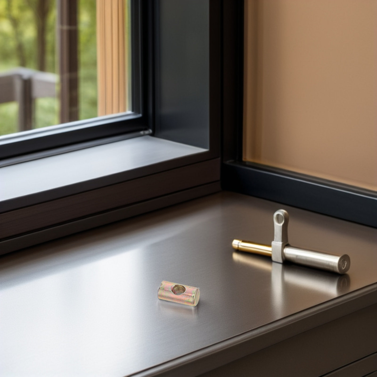 100個入り家具用ジョイントコネクター、スロット付きクロスダ - Furniture Hardware Threaded Inserts のレビューと価格