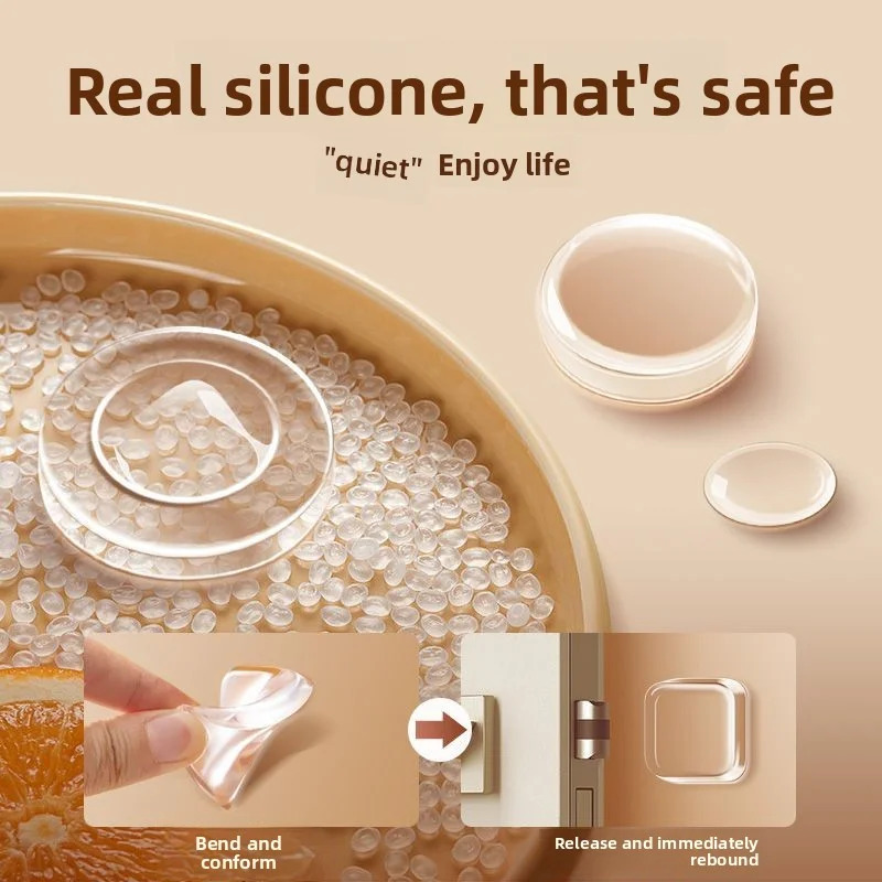 シリコーンキャビネットバンパーゴムダンパーバッファ耐衝撃家具 - Furniture Hardware Parts のレビューと価格