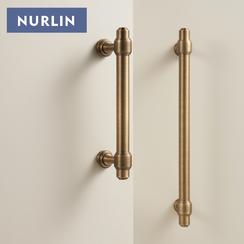 Nurlin ソリッドブラスフレンチレトロアンティークブロン - Furniture Hardware Nut のレビューと価格