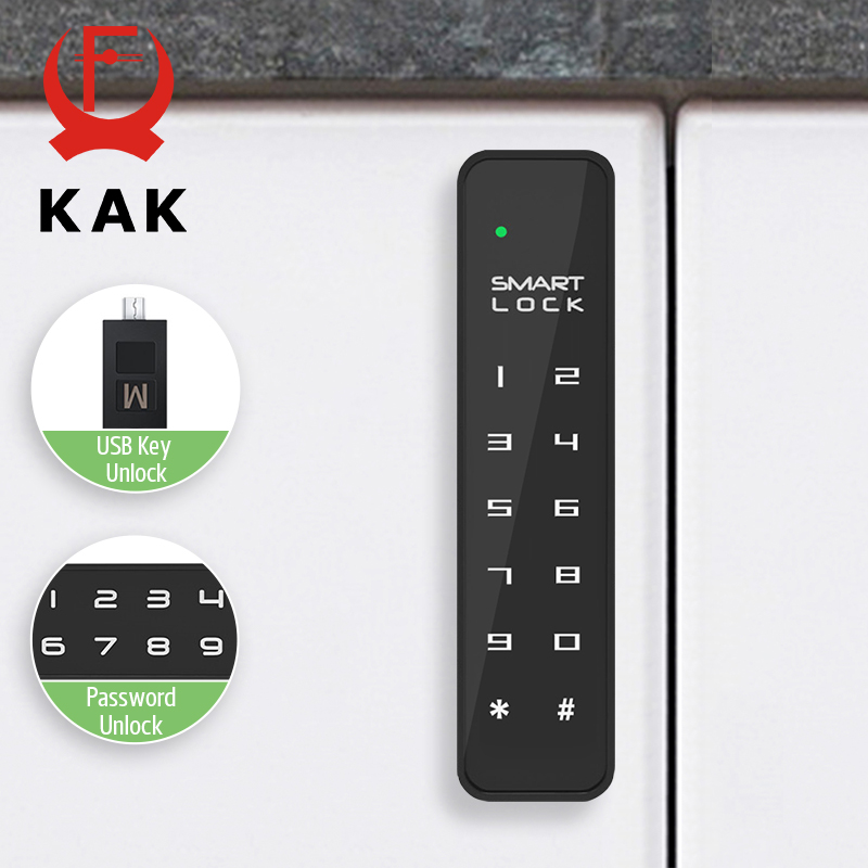 KAK パスワードロック引き出しロック盗難防止ミニコードロッ - Furniture Hardware Fitting のレビューと価格