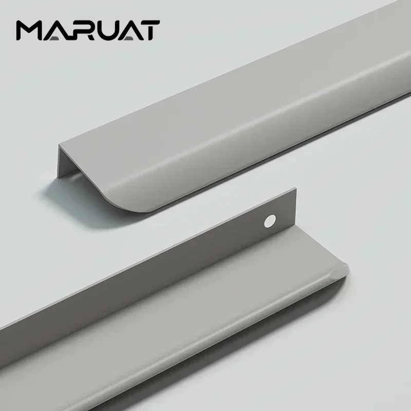 アルミ合金目に見えないハンドル引き出し埋め込みワードローブ靴 - Furniture Hardware Nut のレビューと価格