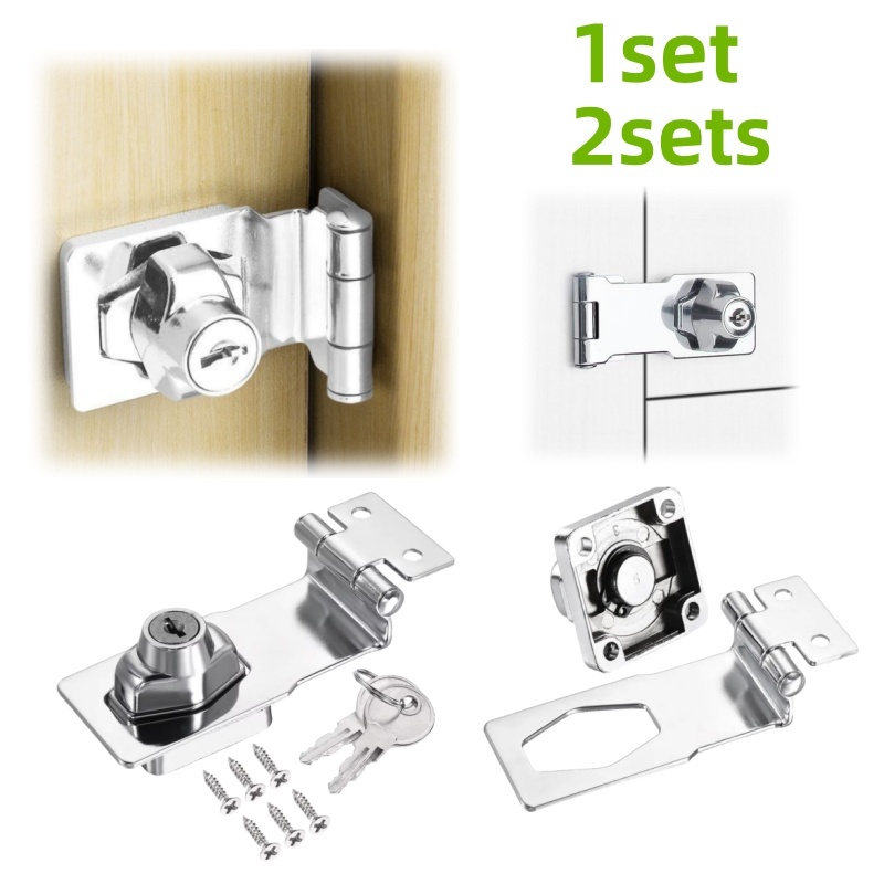 1/2 セットのノブスタイル家具安全ロック、キャビネット、引 - Furniture Hardware Parts のレビューと価格