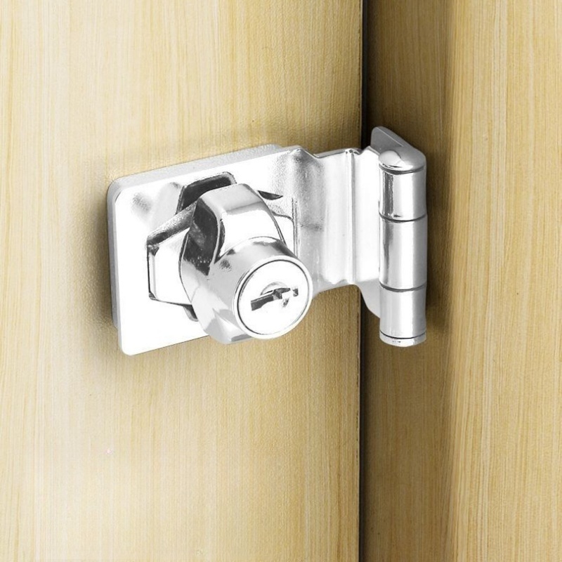 1/2 セットのノブスタイル家具安全ロック、キャビネット、引 - Furniture Hardware Parts のレビューと価格