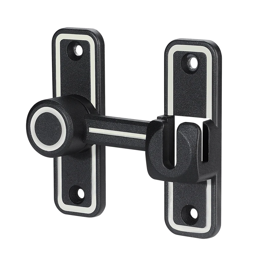 照明納屋ドアラッチロック、スライドロック、90度直角、バスル - Furniture Hardware Fitting のレビューと価格