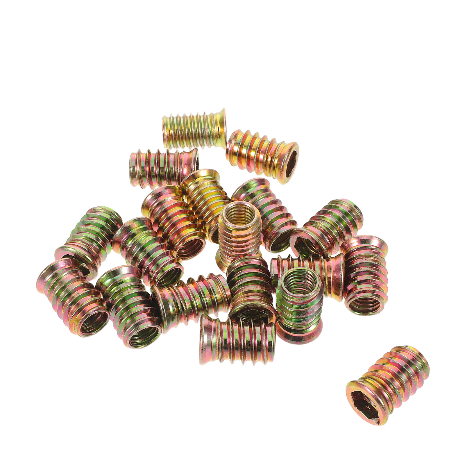 家具用接続ナット M6 ねじ込み式コアインサート 金属製コネ - Furniture Hardware Threaded Inserts のレビューと価格