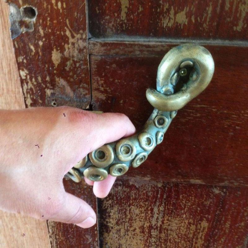 ヴィンテージタコドアノブアニマルスタイル屋外フック家具引き出 - Furniture Hardware Nut のレビューと価格