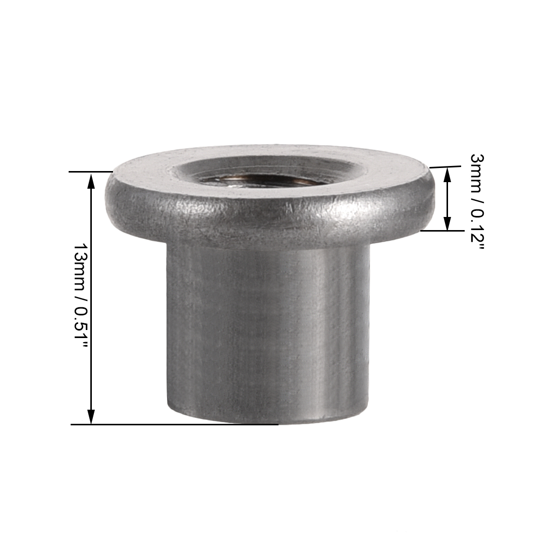 30個入り M8 M10 カーボンスチール製 丸型ベースねじ - Furniture Hardware Threaded Inserts のレビューと価格
