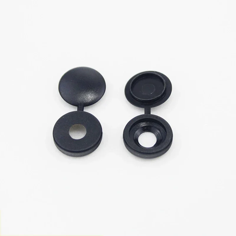 10/500 個ネジ装飾キャッププラスチック保護カバーブラッ - Furniture Hardware Nut のレビューと価格