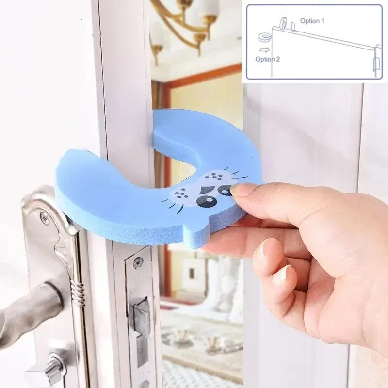 1/2 個ベビー安全 EVA ドアストッパー抗ピンチフィンガ - Furniture Hardware Suppliers のレビューと価格