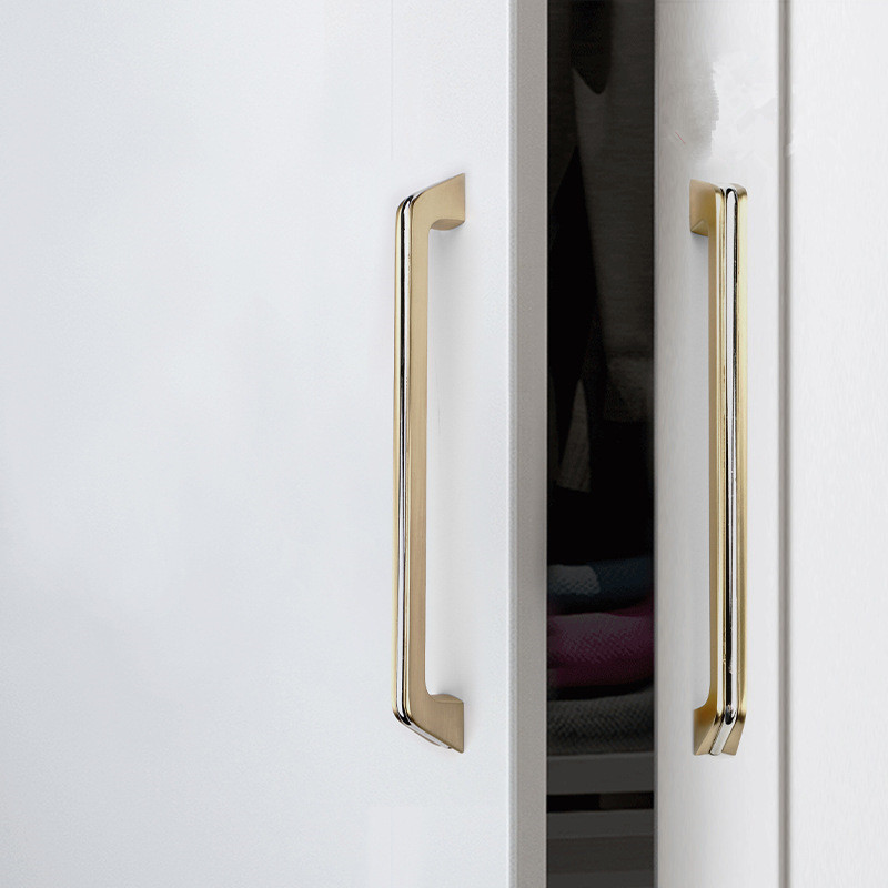 ゴールド家具ハンドルアルミキッチンプルワードローブキャビネッ - Drawer Pull Gold のレビューと価格