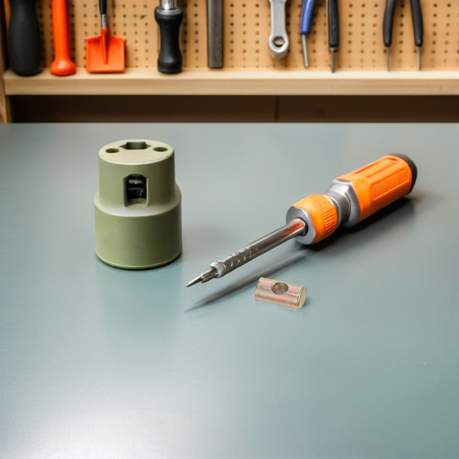 100個入り家具組立用ナット、クロスダボ、バレルコネクター、 - Furniture Hardware Threaded Inserts のレビューと価格