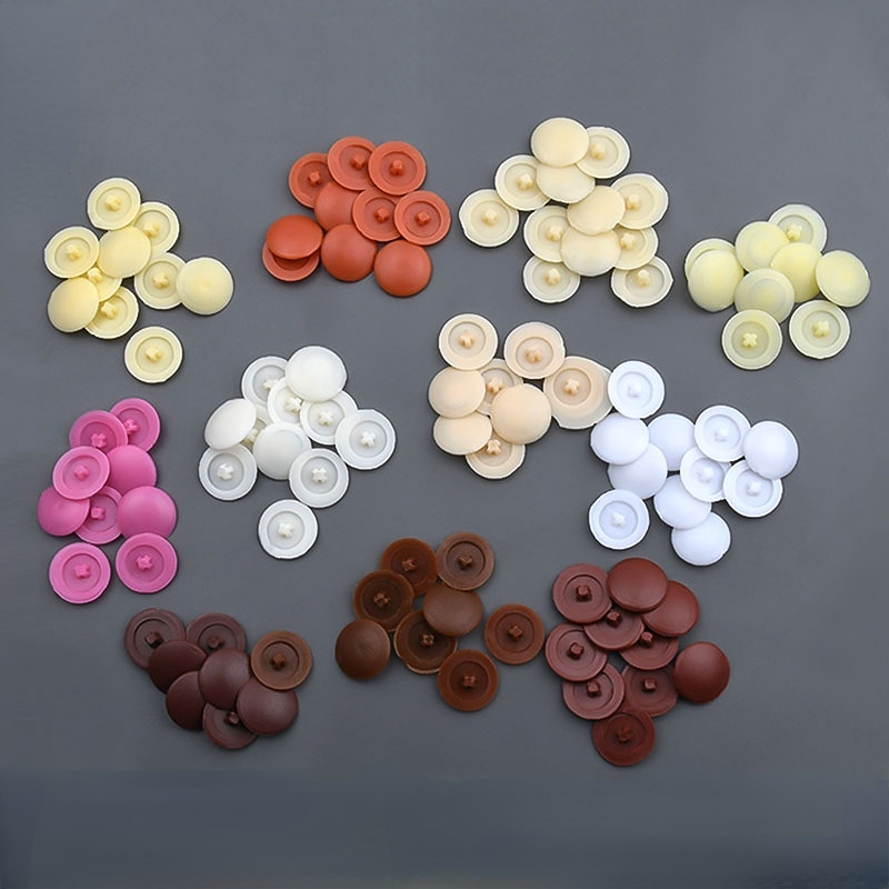 100/500/1000 個プラスチック製スクリューキャップ - Furniture Hardware Nut のレビューと価格