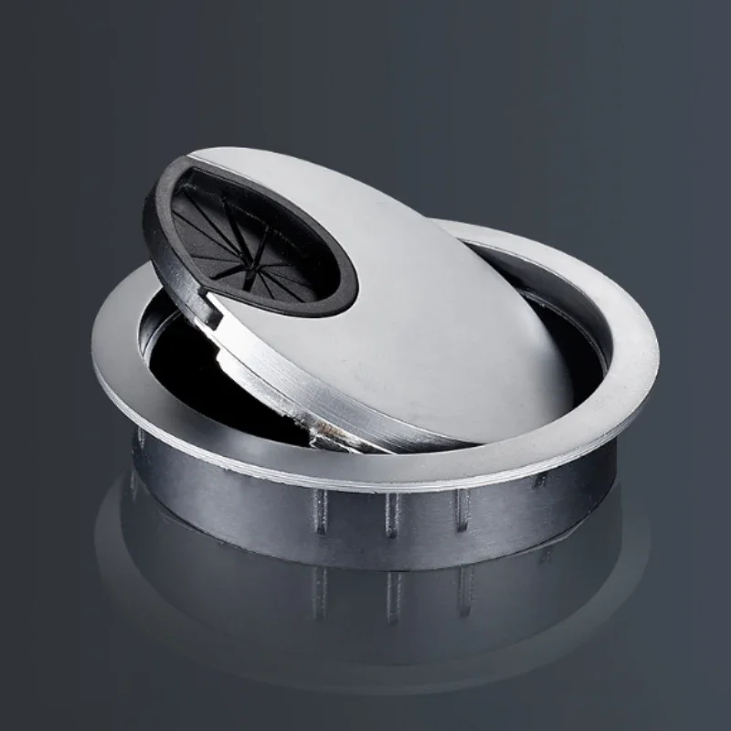 1 個デスクワイヤー穴カバーベース 50/53/60 ミリメ - Zinc Furniture Hardware のレビューと価格