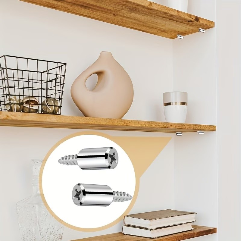 4個入りヘビーデューティーメタルシェルフサポートペグ（ネジ付 - Shelf Peg Support のレビューと価格