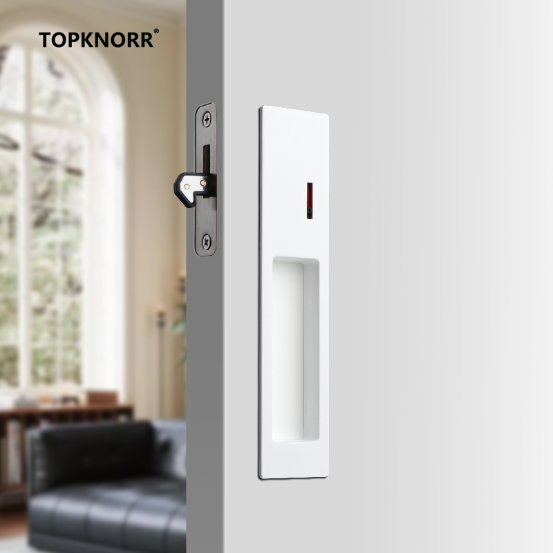 目に見えない引き戸用ロックプッシュプルフック木製ドア用内蔵隠 - Zinc Furniture Hardware のレビューと価格