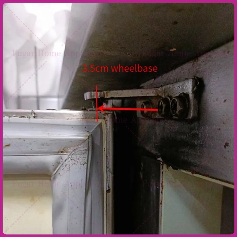 ホイールベース35mm 冷蔵庫ヒンジ 業務用厨房アクセサリー - Furniture Hardware Fitting のレビューと価格