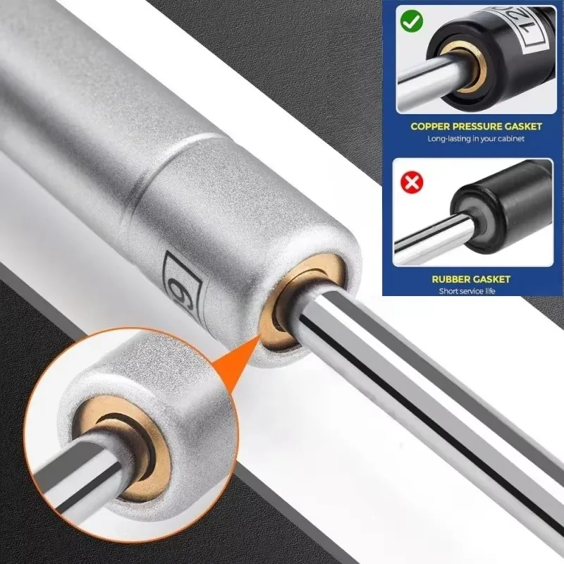 20N-200N 銅力キャビネットドアリフトサポートガススト - Furniture Hardware Parts のレビューと価格