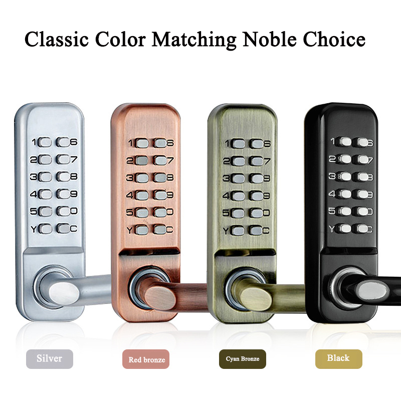長い両面ハンドル,木製の鉄製ドア,安全ロック,家庭,オフィス - Zinc Furniture Hardware のレビューと価格