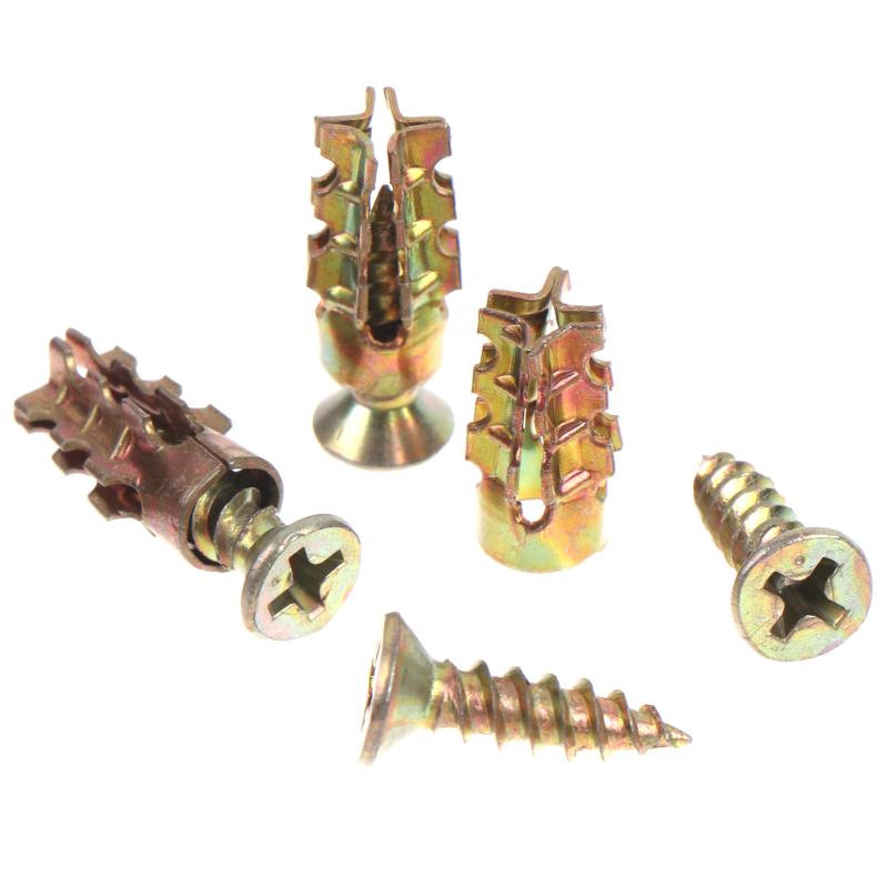 # 30/50/100 個の短い拡張ネジ、キャビネットドアヒ - Furniture Hardware Fixing Screws のレビューと価格