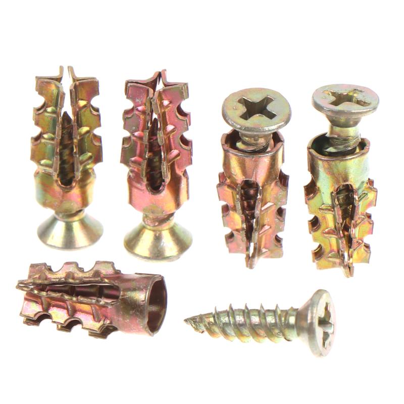 # 30/50/100 個の短い拡張ネジ、キャビネットドアヒ - Furniture Hardware Fixing Screws のレビューと価格