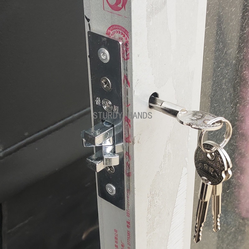 合金ピンロックスライドドア目に見えないフックロックフレームガ - Furniture Hardware Fitting のレビューと価格